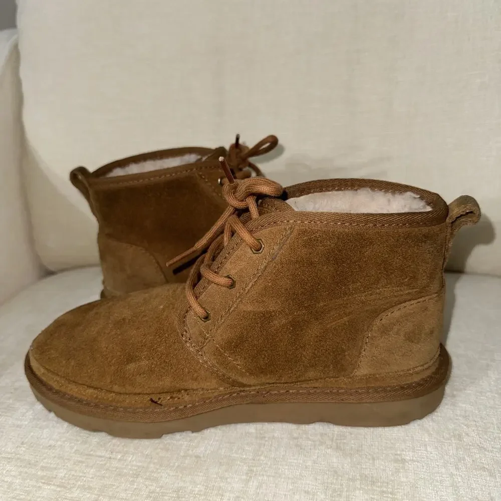 UGG Kids Neumel Ii Boots | Chestnut | 1017320K-CHE | Authentic Sz 5 EUC